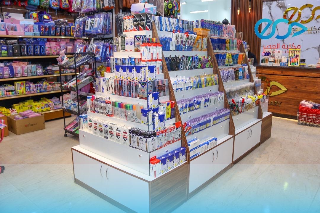 أدوات كتابية ومكتبية من شركة العصر الجديد